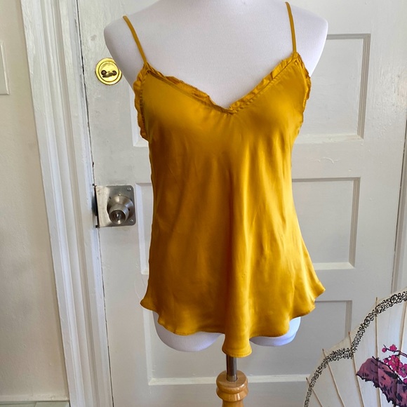 Wilfred Other - Beautiful Aritzia gold satin camisole from Wilfred brand. MSRP 68$